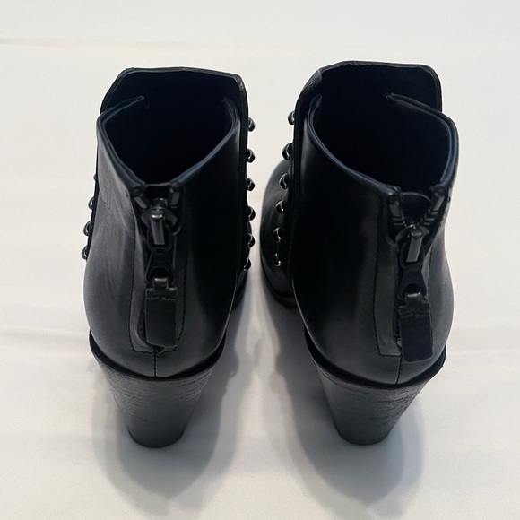 Rag & Bone Alwyn Leather Heeled Ankle Boot, Size 37.5 - Picture 5 of 8